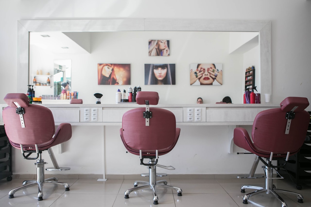 Innenraum von Salon Bella